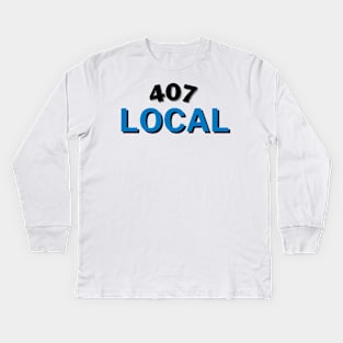 407 Local Orlando Magic Kids Long Sleeve T-Shirt